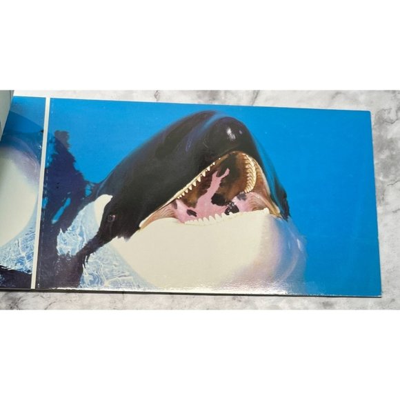 Sea World Postcard Mini Photos Booklet Vintage 70s San Diego CA 7 Postcards - Picture 10 of 12